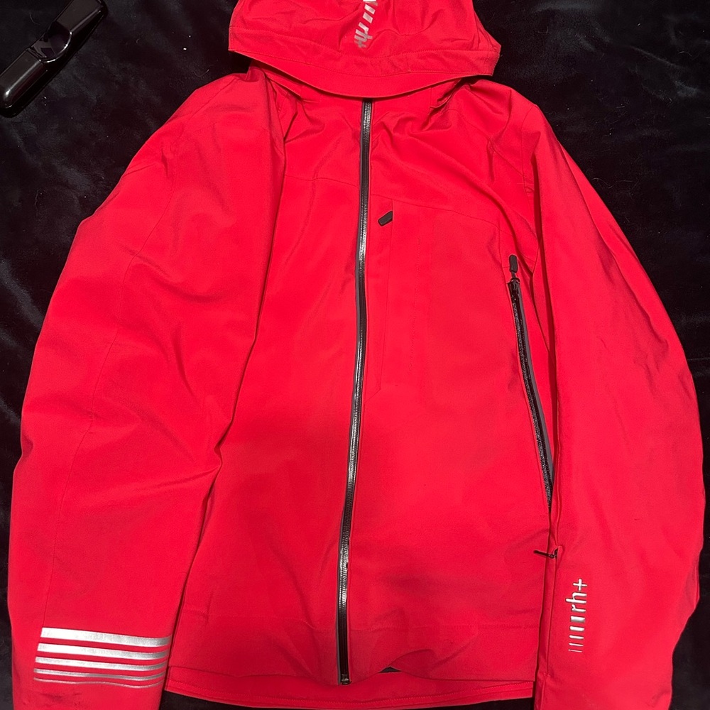 Vibrant Red Winter Performance Jacket by RH+